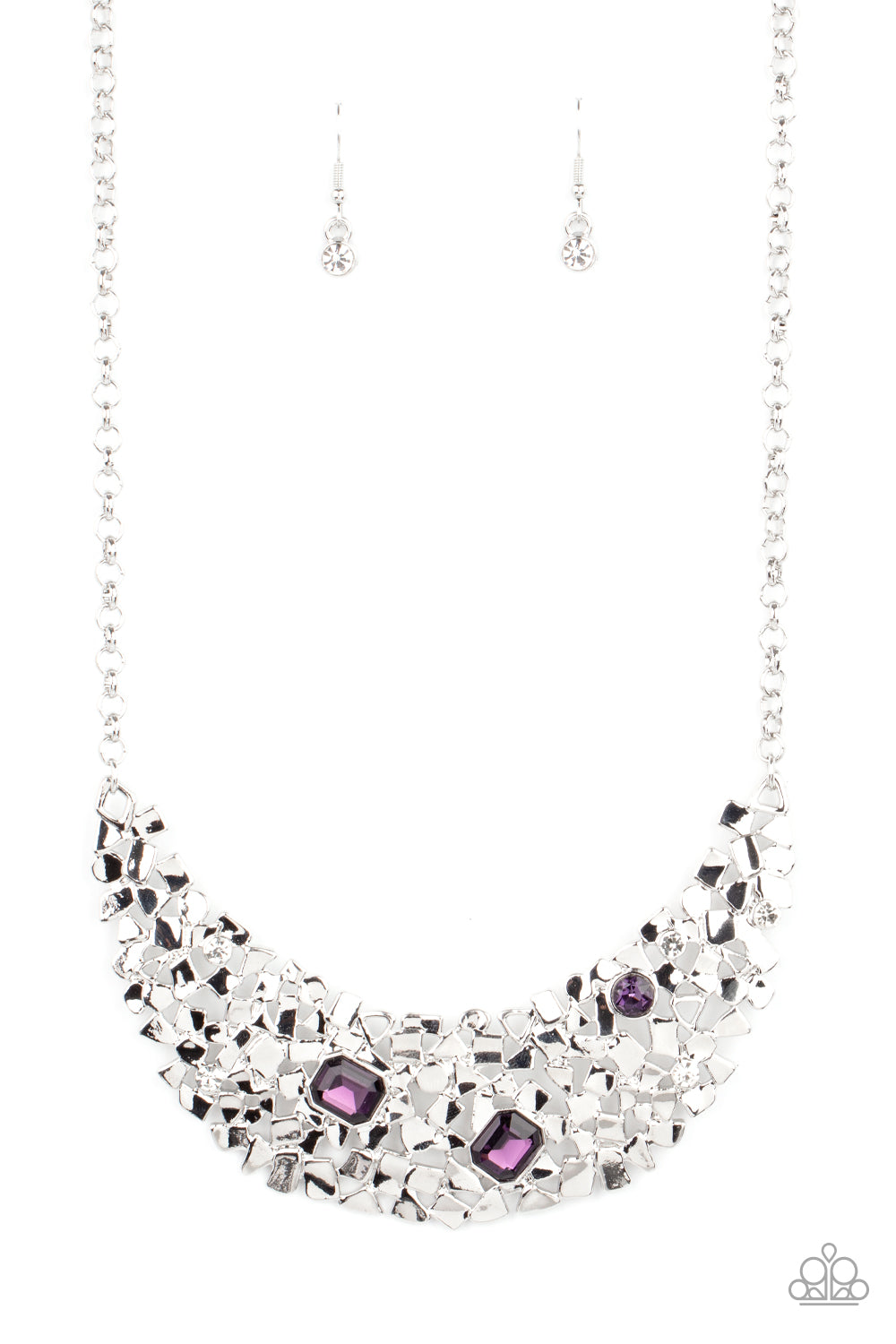 Paparazzi Accessories Fabulously Fragmented - Purple necklace