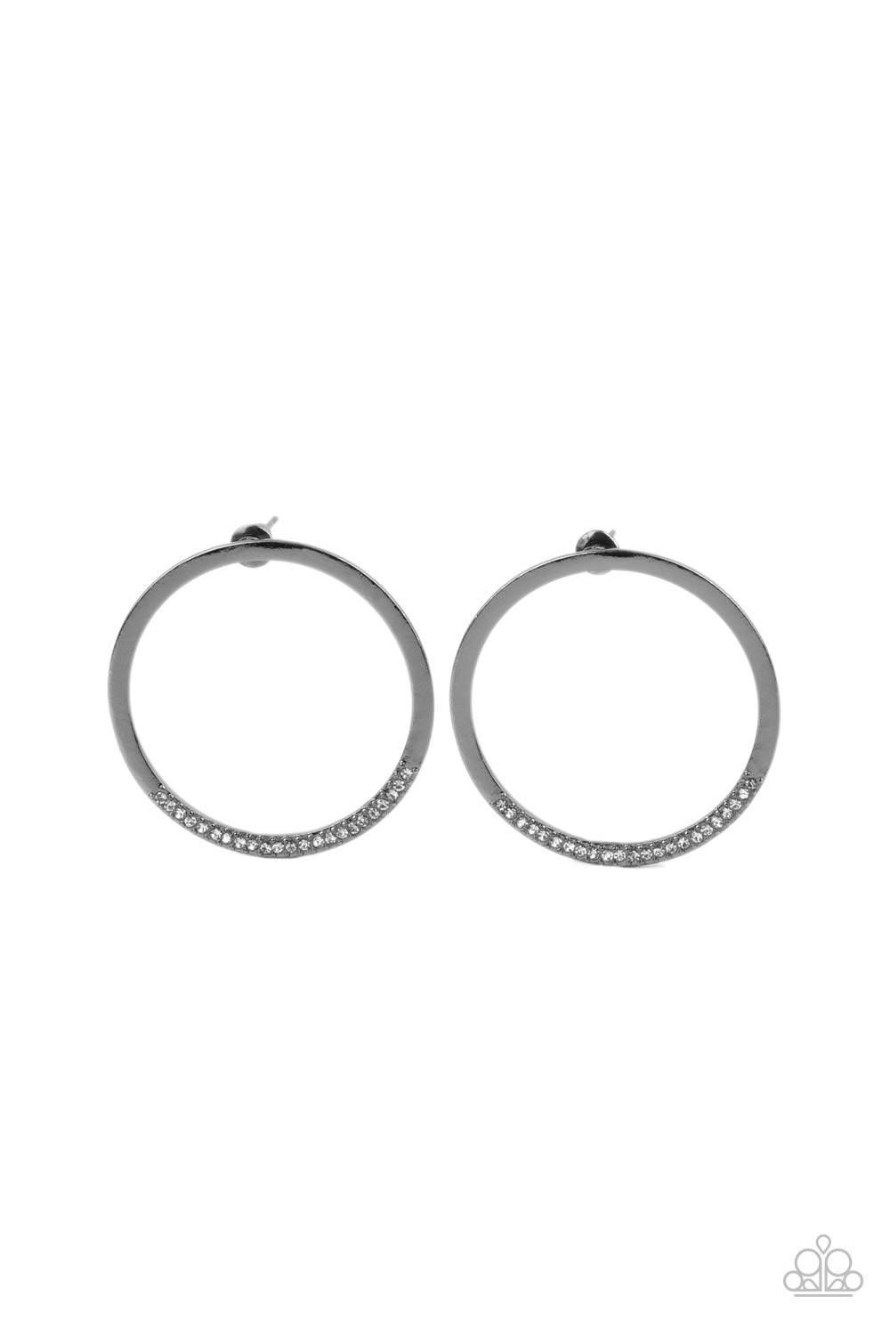 Paparazzi Accessories Spot On Opulence - Black Earring