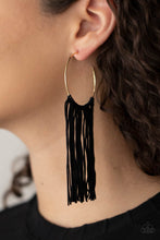 Load image into Gallery viewer, Paparazzi Accessories: Flauntable Fringe - Gold Earrings
