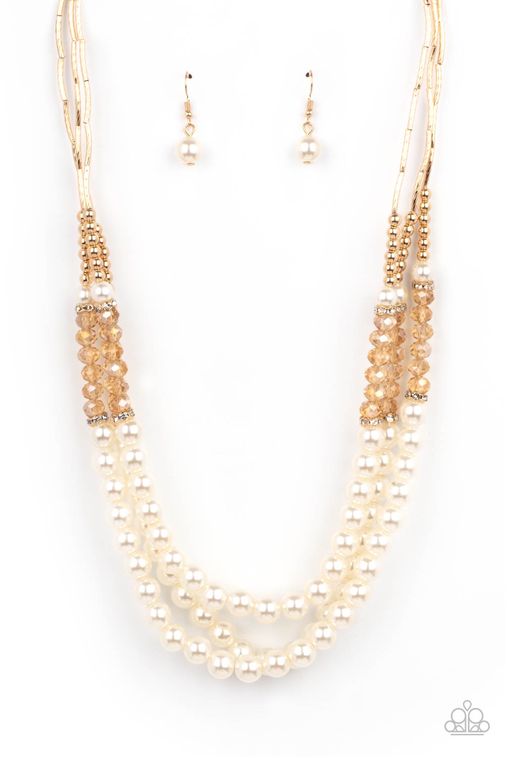 Paparazzi Accessories: Powerhouse Perfection - Gold Necklace