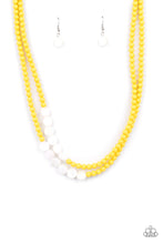 Load image into Gallery viewer, Paparazzi Accessories Extended STAYCATION - Yellow Necklace
