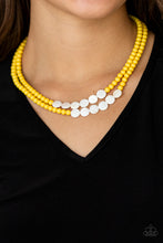Load image into Gallery viewer, Paparazzi Accessories Extended STAYCATION - Yellow Necklace
