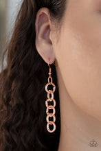 Load image into Gallery viewer, Paparazzi Accessories: Grunge Goals - Copper Necklace
