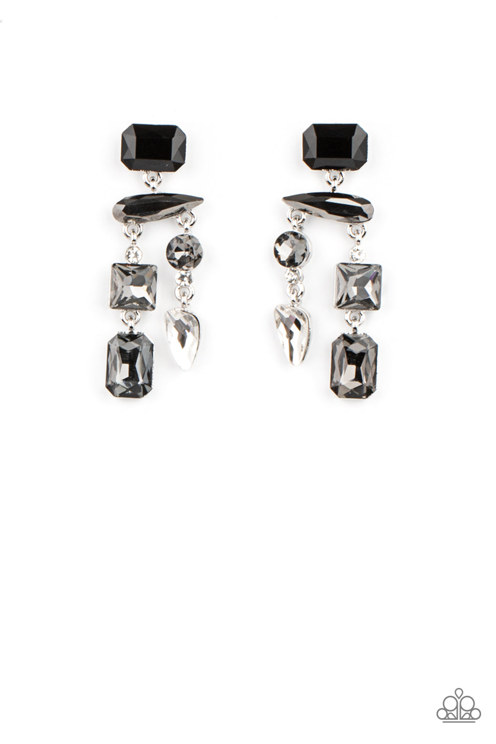 Paparazzi Accessories Hazard Pay - Silver Earring