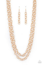 Load image into Gallery viewer, Paparazzi Accessories Grunge Goals - Gold Necklace
