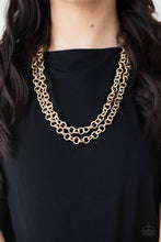 Load image into Gallery viewer, Paparazzi Accessories Grunge Goals - Gold Necklace
