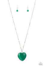 Load image into Gallery viewer, Paparazzi Accessories Warmhearted Glow - Green Necklace
