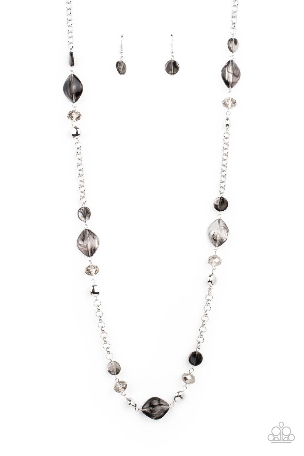 Paparazzi Accessories Light-Scattering Luminosity - Black Necklace