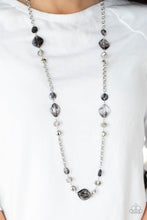 Load image into Gallery viewer, Paparazzi Accessories Light-Scattering Luminosity - Black Necklace
