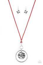 Load image into Gallery viewer, Paparazzi Accessories: CORD-inated Effort - Red Necklace
