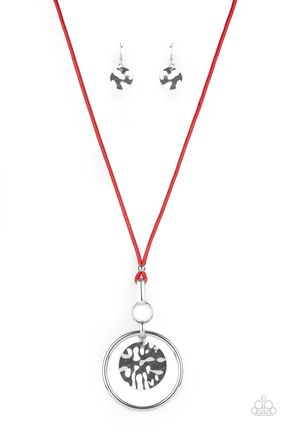 Paparazzi Accessories: CORD-inated Effort - Red Necklace