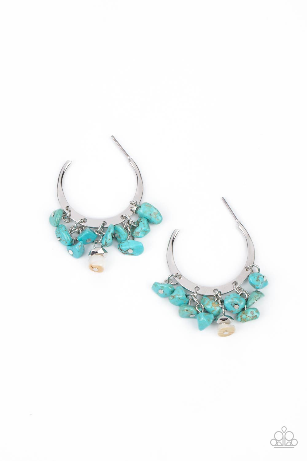 Paparazzi Accessories Gorgeously Grounding - Blue Earring