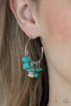 Load image into Gallery viewer, Paparazzi Accessories Gorgeously Grounding - Blue Earring
