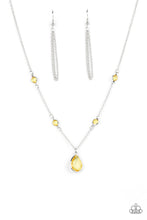 Load image into Gallery viewer, Paparazzi Accessories: Romantic Rendezvous - Yellow Necklace
