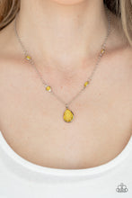 Load image into Gallery viewer, Paparazzi Accessories: Romantic Rendezvous - Yellow Necklace
