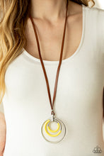Load image into Gallery viewer, Paparazzi Accessories Hypnotic Happenings - Yellow Necklace
