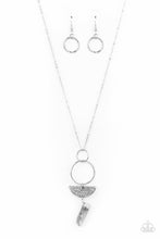 Load image into Gallery viewer, Paparazzi Accessories Monumental Obelisk - Silver- Necklace
