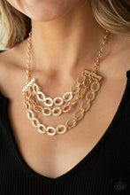 Load image into Gallery viewer, Paparazzi Accessories Repeat After Me - Gold Necklace
