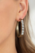 Load image into Gallery viewer, Paparazzi Accessories: More To Love - Brass Earrings
