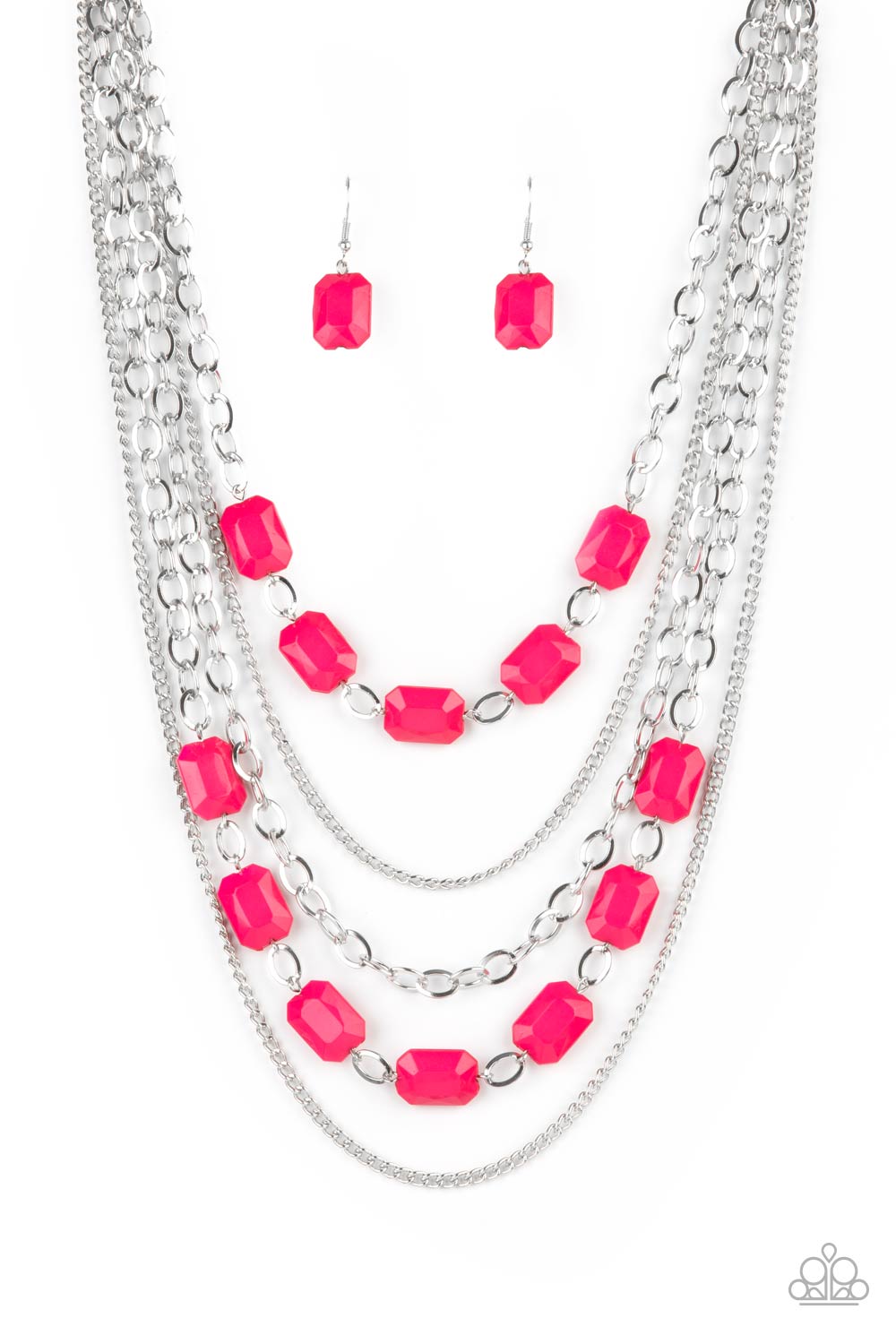 Paparazzi Accessories: Standout Strands - Pink Necklace