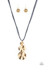 Load image into Gallery viewer, Paparazzi Accessories Circulating Shimmer - Blue Necklace
