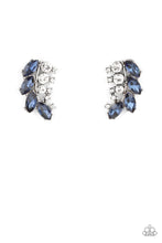 Load image into Gallery viewer, Paparazzi Accessories Flawless Fronds - Blue Post Earring
