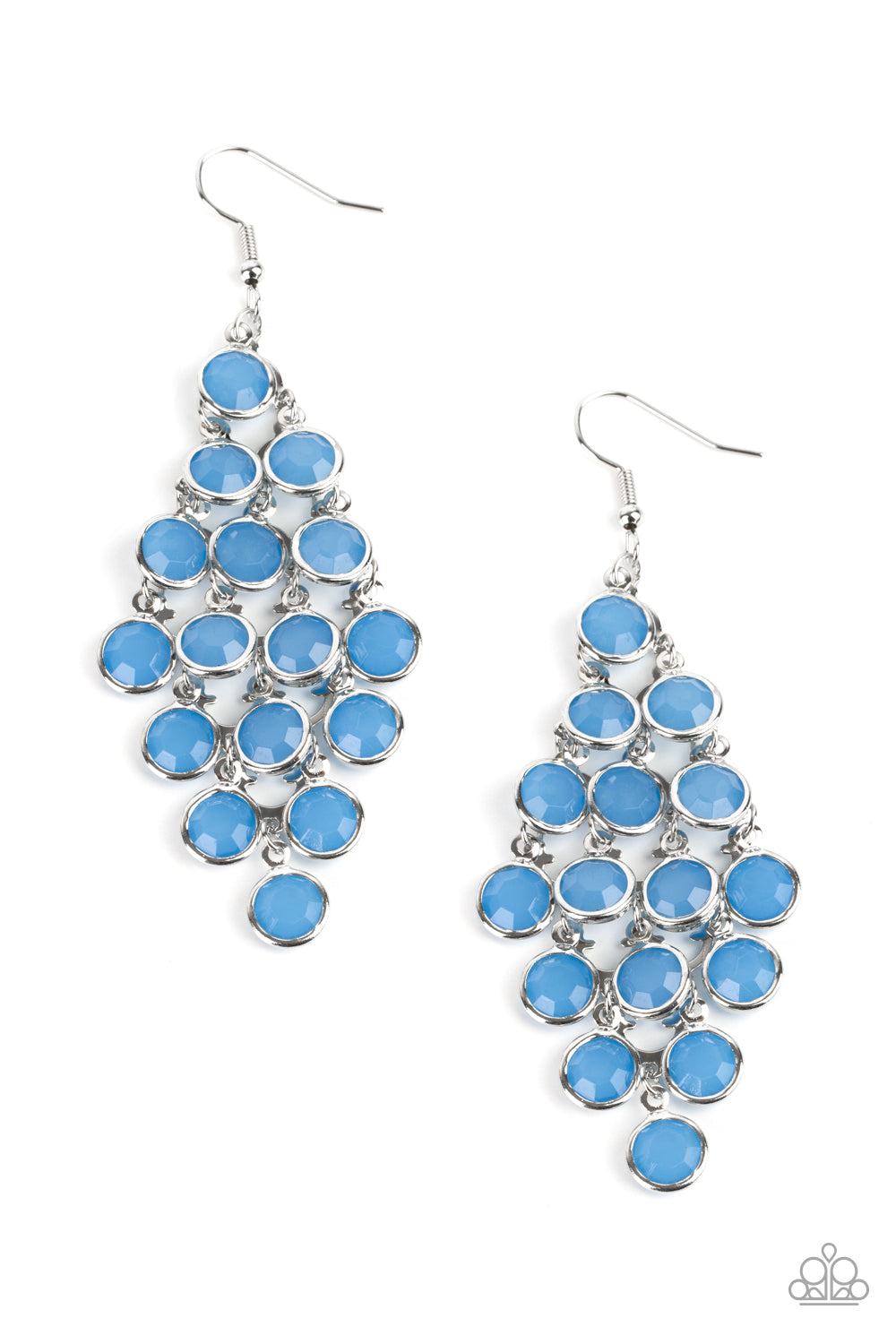 Paparazzi Accessories With All DEW Respect - Blue Earring