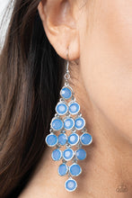 Load image into Gallery viewer, Paparazzi Accessories With All DEW Respect - Blue Earring
