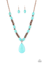 Load image into Gallery viewer, Paparazzi Accessories Blazing Saddles - Copper Necklace
