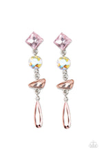 Load image into Gallery viewer, Paparazzi Accessories: Rock Candy Elegance - Pink Earrings
