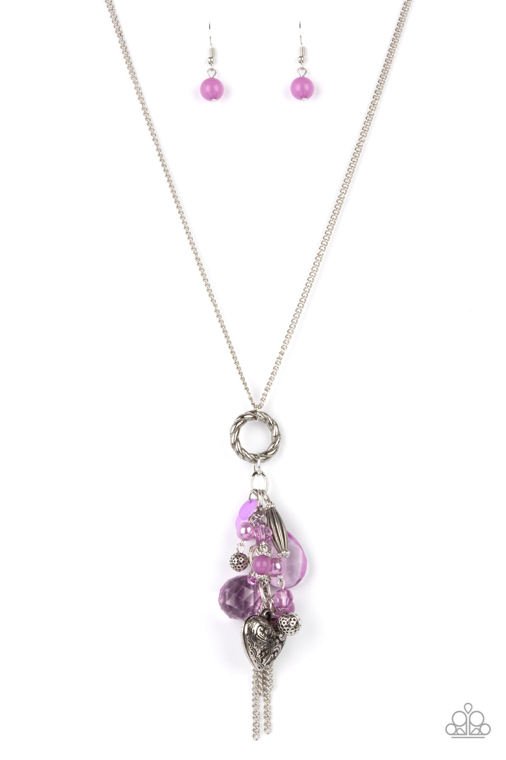 Paparazzi Accessories: AMOR to Love - Purple Necklace