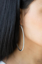 Load image into Gallery viewer, Paparazzi Accessories: Resist The Twist - Silver Earring

