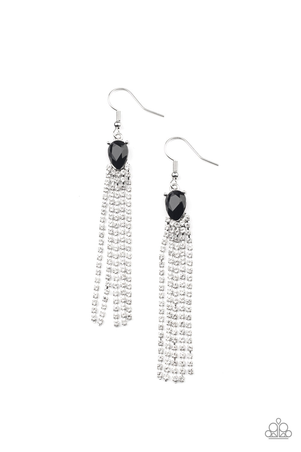 Paparazzi Accessories: Drop-Dead Dainty - Black Earrings