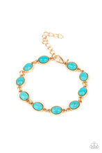 Load image into Gallery viewer, Paparazzi Accessories: Desert Day Trip - Blue  Bracelet
