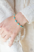 Load image into Gallery viewer, Paparazzi Accessories: Desert Day Trip - Blue  Bracelet
