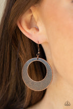 Load image into Gallery viewer, Paparazzi Accessories: Outer Plains - Copper Earrings
