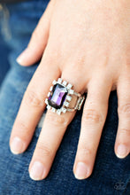 Load image into Gallery viewer, Paparazzi Accessories: Galactic Glamour - Purple Ring
