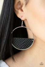 Load image into Gallery viewer, Paparazzi Accessories: Animal Aesthetic - Black Earrings
