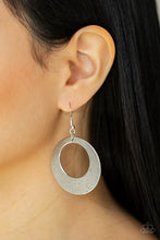 Load image into Gallery viewer, Paparazzi Accessories Outer Plains - Silver Earrings

