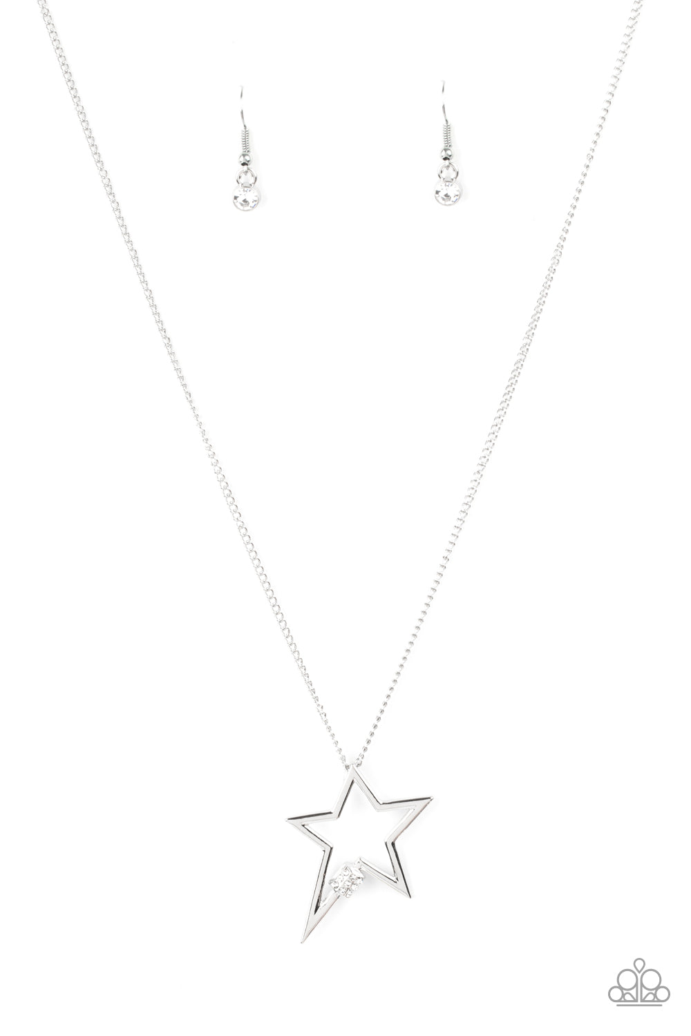 Paparazzi Accessories Light Up The Sky - White Necklace