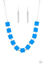 Load image into Gallery viewer, Paparazzi Accessories Hello, Material Girl - Blue Necklace

