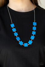 Load image into Gallery viewer, Paparazzi Accessories Hello, Material Girl - Blue Necklace

