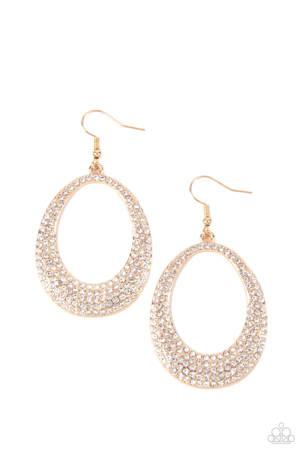 Paparazzi Accessories: Storybook Bride - Gold Earrings