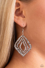 Load image into Gallery viewer, Paparazzi Accessories:Primitive Performance - Silver Earring
