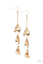 Load image into Gallery viewer, Paparazzi Accessories: Arrival CHIME - Gold Earring
