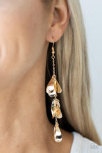 Load image into Gallery viewer, Paparazzi Accessories: Arrival CHIME - Gold Earring
