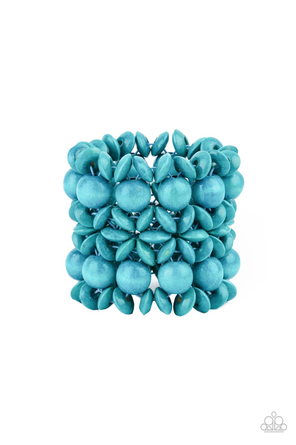 Paparazzi Accessories Island Mixer - Blue Bracelet