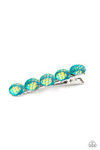 Load image into Gallery viewer, Paparazzi Accessories: Mesmerizingly Mermaid - Blue Hair Clip
