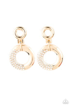 Load image into Gallery viewer, Paparazzi Accessories: Modern Motivation - Gold Earrings
