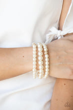 Load image into Gallery viewer, Paparazzi Accessories Here Comes The Heiress - Gold Bracelet
